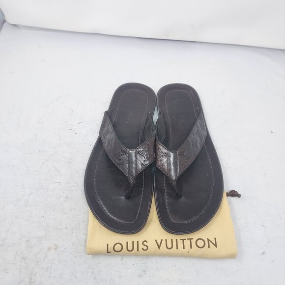 Louis Vuitton Other - Louis Vuitton Brown LV Monogram MENS Sandal